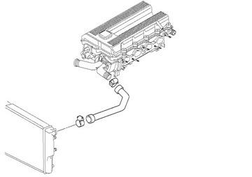 BMW E36 Z3 WAZ TRUBKA PŘÍVOD VODY M44 1743535