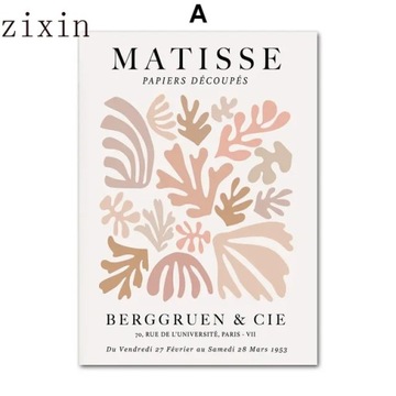 Rynek kwiatów Matisse William Morris abstrakcyjne malarstwo na płótnie