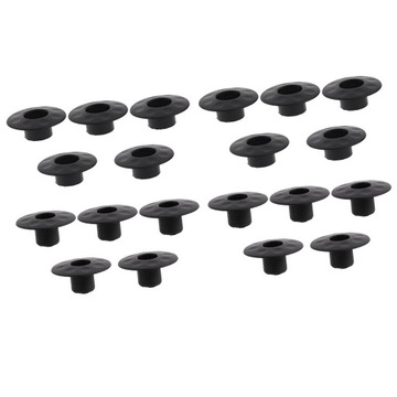 4x luzem 10 Wytrzymała tuleja do piłkarzyków 16 mm, śruba