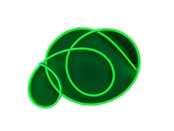 NEON LED Zielony - jednostronny 8x16 FLEX 12V 1m