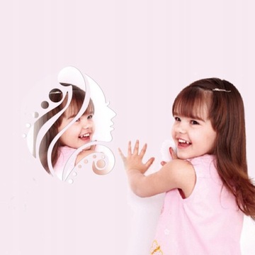 Akrylowa Naklejka Streszczenie Dziewczyna Boczne