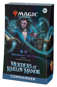 Magic the Gathering: Murders at Karlov Manor Commander Deck Revenant Recon