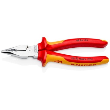 KNIPEX SZCZYPCE OSTRE SZCZĘKI PCV 185MM. 08 26 185