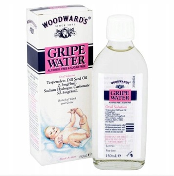 Gripe Water 150 ml WODA KOPERKOWA dla dzieci