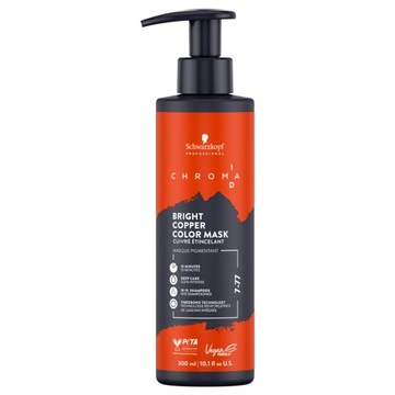 CHROMA ID Maska koloryzująca 7-77 Miedziana 300ml