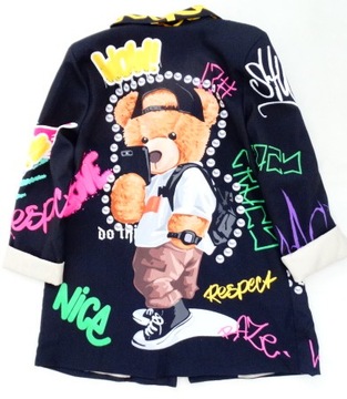 Żakiet marynarka MIŚ TEDDY z misiem misiek BEAR