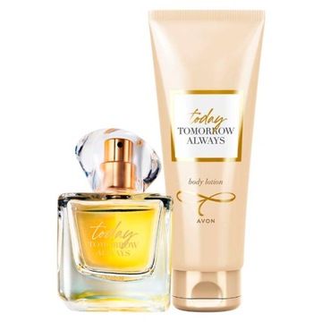 Avon zestaw TTA Today Tomorrow Always TODAY woda perfumowana+balsam