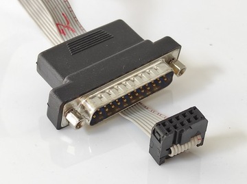 PRZEWÓD TAŚMA KABEL PŁASKI STEROWNICZY AWM2651 9ŻYŁ 28AWG Z WTYKIEM 25PIN