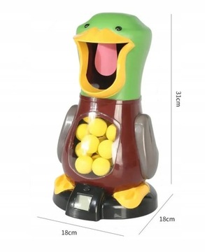 Игра «Hungry Duck» для стрельбы по мишеням 1 из шарикового пистолета для детей
