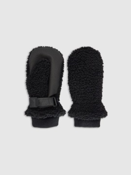4F Rękawiczki z jednym palcem dziecięce - czarne L/XL