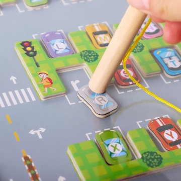 Игра «Сопоставление деревянных букв» Интерактивная игра