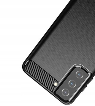 Чехол CARBON для Samsung Galaxy S21 FE 5G + СТЕКЛО