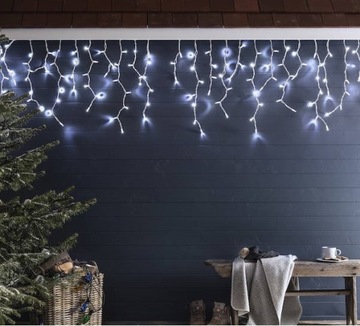 СВЕТИЛЬНИКИ ДЛЯ РОЖДЕСТВЕНСКОЙ ЕЛКИ ICILES ЗАНАВЕС 500 LED ВСПЫШКИ