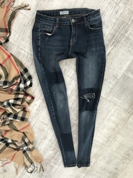 MARILYN SKINNY jeans rurki spodnie ___34/36 XS S