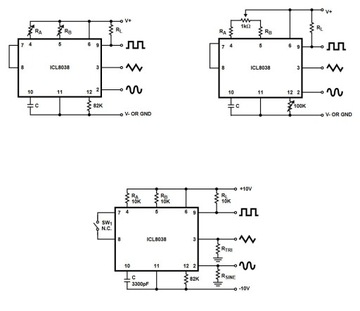 ICL8038 ICL8038CCPD Генератор сигналов DIP14 Генератор
