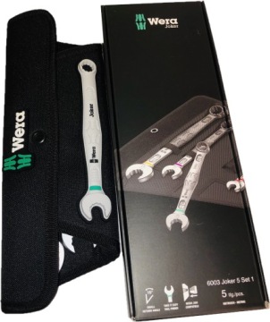 Набор комбинированных гаечных ключей WERA Joker SET 5