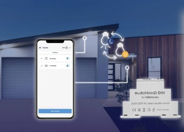 BleBox switchBoxD Интеллектуальное WIFI-реле DIN
