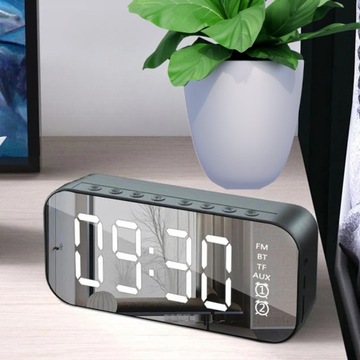 МОЛОДЕЖНЫЙ БУДИЛЬНИК РАДИО БУДИЛЬНИК С BLUETOOTH ДИНАМИКОМ