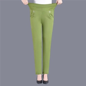 Candy Colors Stretch Classic Pants Women 2023 Summ