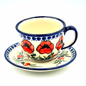 FILIŻANKA V:0,2L UNIKAT CERAMIKA BOLESŁAWIEC