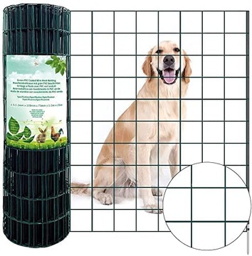 SIATKA ZGRZEWANA 1m x 20m 100x100 DRUT 2,2mm ZIELONA