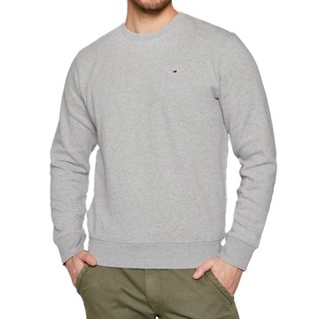 Bluza męska TOMMY JEANS TJM REGULAR FLEECE CREW NECK GREY HEATHER