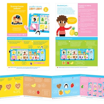 Czu Czu Головоломка с дырочкой Мороженое! Мороженое! 2+