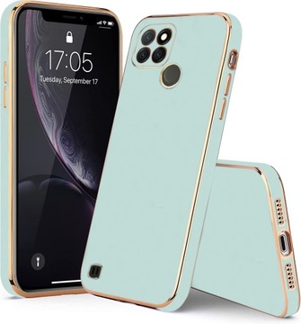 ETUI GLAMOUR DO REALME C21Y / C25Y SILIKON + SZKŁO