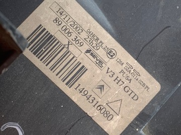CITROEN C8 SVĚTLO PŘEDNÍ LEVÝ SVĚTLOMET 1494316080 89006369