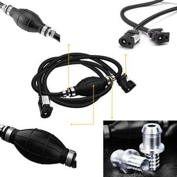 ШЛАНГ ТОПЛИВНОГО НАСОСА С РУЧНЫМ ТНВД, ДЛЯ ЛОДКИ, УДОБНЫЙ В ИСПОЛЬЗОВАНИИ