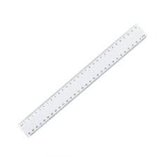 Linijka 30cm GRAND plastikowa przezroczysta GR-820