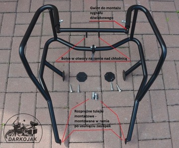 Защитные ограждения Yamaha XTZ 750 Super Tenere DARKOJAK