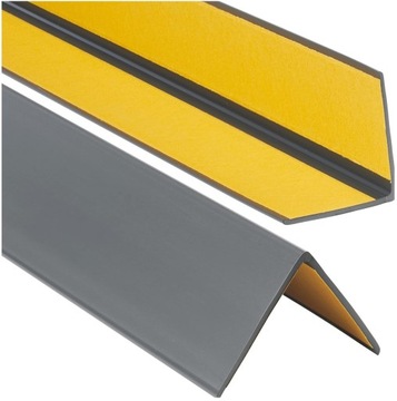 KĄTOWNIK PCV 30x30 165cm Listwa Narożna GRAFIT Narożnik Samoprzylepna