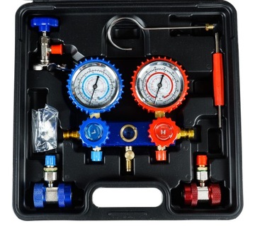 S-AC134A КОМПЛЕКТ ДЛЯ ПРОВЕРКИ УТЕЧЕК И ЗАПРАВКИ ТЕСТЕРА КОНДИЦИОНЕРА ВОЗДУХА