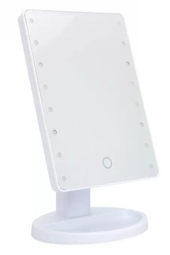 ЗЕРКАЛО ДЛЯ МАКИЯЖА С ПОДСВЕТКОЙ, КОСМЕТИЧЕСКАЯ СВЕТОДИОДНАЯ РЕГУЛИРОВКА ВРАЩЕНИЯ, ОРГАНАЙЗЕР