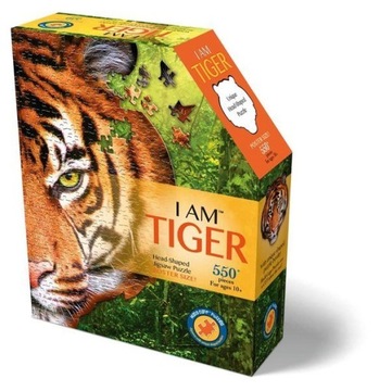 Puzzle Konturowe Układanka I AM Tygrys 550 elem