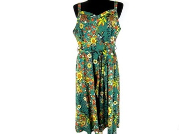 PER UNA__SUKIENKA MIDI PRINT LETNIA PASEK__46