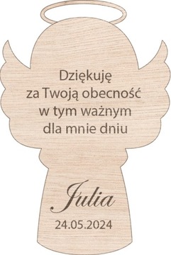 Спасибо МАГНИТ за гостей, деревянное спасибо ОБЩЕНИЕ за причастие