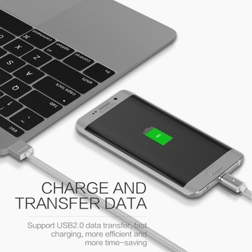 USB-кабель Кабель для зарядки Micro USB USB 2.0 серебристый