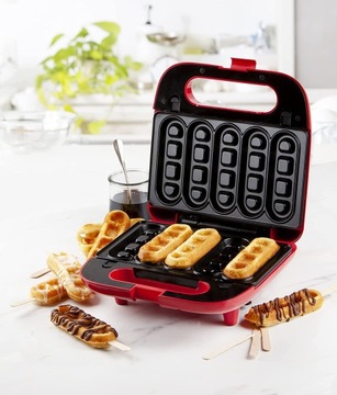 DOMO DO9242W Snackmaster 5в1 тостер, гриль, пончик, вафельница