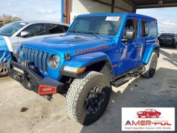 Jeep Wrangler IV 2023 Jeep Wrangler 2023r., Rubicon, 3.6L, od ubezpieczalni 3.6 Benzyna 289KM