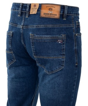 Синие джинсовые брюки ELASTIC JEANS W33 L34