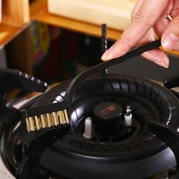 Щетка для чистки гриля из нержавеющей стали, 3 шт.