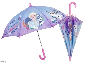 KRAINA LODU FROZEN WYTRZYMAŁY PARASOL PRZECIWDESZCZOWY DLA DZIECKA WIOSNA