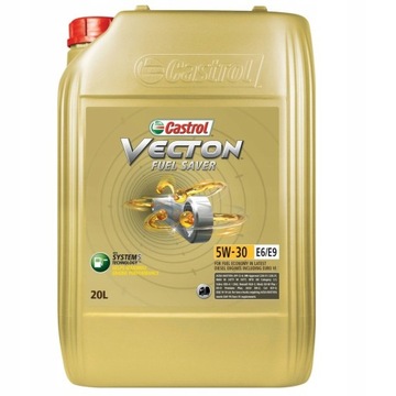 CASTROL VECTON FUEL SAVER 5W30 E6/E9 20l |DIESEL EURO VI |AUT CIĘŻAROWYCH