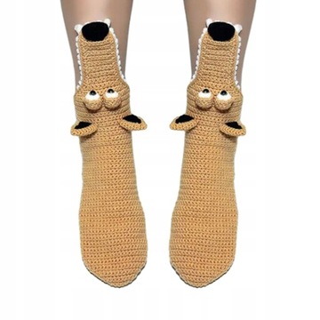 SKARPETA SKARPETKA NA DZIANINY ŻYRAFY