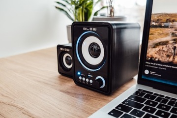 КОМПЛЕКТ ДИНАМИКОВ САБВУФЕРА 2.1 USB SD AUX РАДИО FM LED 11 Вт