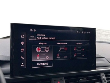 Audi A4 B9 Limousine Facelifting 2.0 40 TDI 204KM 2023 Audi A4 Limousine Android Auto Reflektory LED Nawigacja Cyfrowe zegary Kam, zdjęcie 32