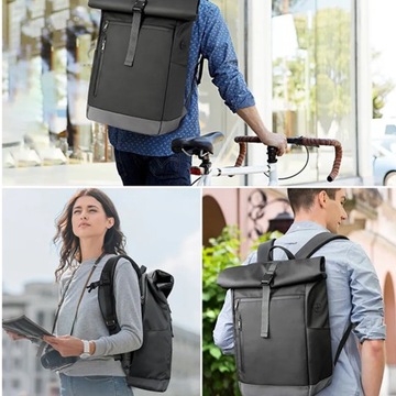 РЮКЗАК ДЛЯ НОУТБУКА ВЕЛОСИПЕДНАЯ СУМКА НА СВАЛКЕ 30 Л ДЛЯ МУЖЧИН ЖЕНЩИН ВОДОНЕПРОНИЦАЕМЫЙ