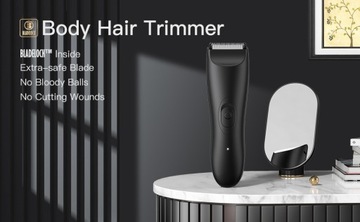 Электрическая машинка для стрижки бороды, триммер для частных волос, мужские